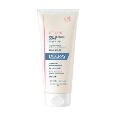 Ducray Ictyane Crema doccia detergente 200ml - pelle secca, molto secc