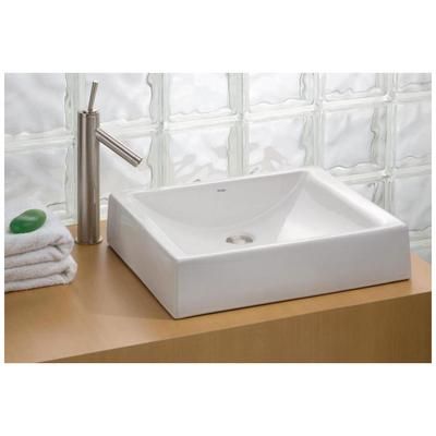 Cheviot Pacific Small Overcounter Bathroom Sink - White 1600-WH
