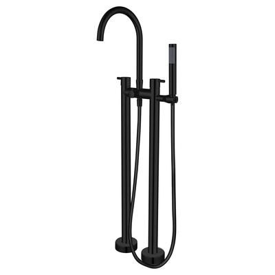 Randolph Morris Contemporary Double Post Freestanding Tub Faucet RMJS513-MB