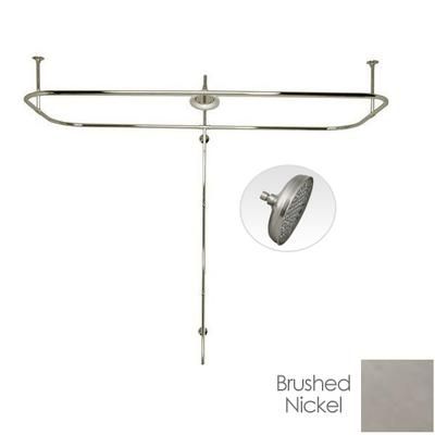 Randolph Morris Side Mount Shower Conversion Kit with Rain Shower Head RMSHOWERKIT4RBN