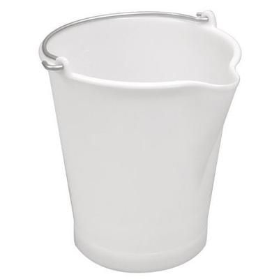 Seau 12l Gradue - Anse Inox Diam 290 X Haut 310 - En Pebd - Gilac