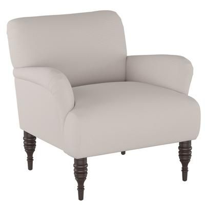 Linen Arm Chair by Skyline Furniture in Linen Putty