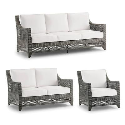 Graham Seating Replacement Cushions - Ottoman, Aruba - Frontgate