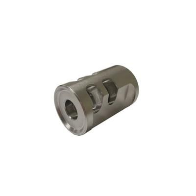 TANDEMKROSS Game Changer PRO Compensator for Ruger PC Carbine 9mm Silver TK30N0305SSL1