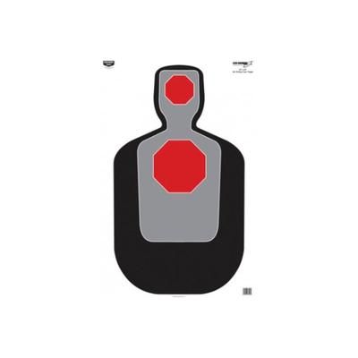 Birchwood Casey BC-19 Stop Core Eze-Scorer Paper Silhouette Target 23x35 Inch 100 Per Case 37043B