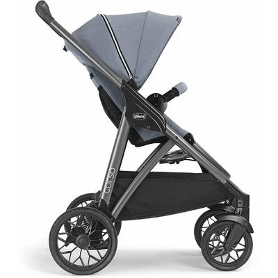Chicco Corso Modular Travel System with KeyFit 30 Zip Infant Car Seat - Silverspring