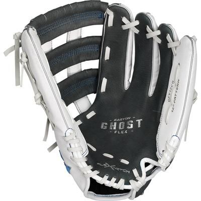 Easton Ghost Flex Youth GFY12CB 12" Fastpitch Softball Glove - Right Hand Throw White/Black