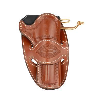 DeSantis Desperado Leather Belt Holster Ruger Vaquero 5 1/2in Colt SAA 5 1/2in Left Hand Lined Tan 088TD55Z0