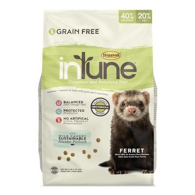 inTune Grain-Free Complete & Balanced Diet Ferret Food, 4 lbs.