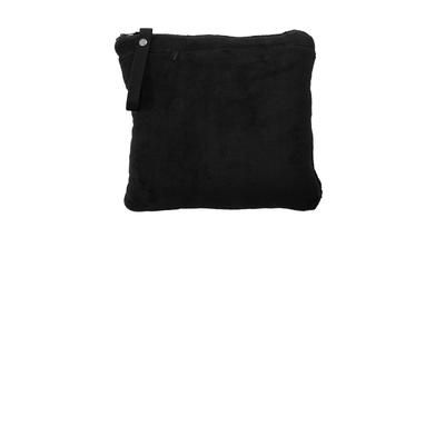 Port Authority BP75 Packable Travel Blanket in Black size OSFA | Polyester