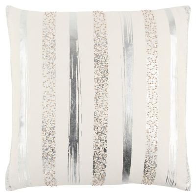" 20" x 20" Poly Filled Pillow - Rizzy Home PILT13304IVSV2020"
