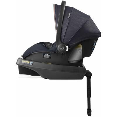 Evenflo GOLD SensorSafe SecureMax Infant Car Seat with SafeZone Load Leg - Sapphire Blue