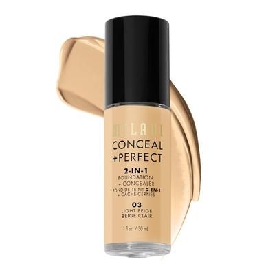 Milani - Conceal + Perfect 2-in-1 Foundation + Concealer Fondotinta 30 ml Marrone chiaro unisex