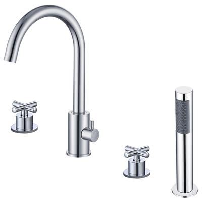 Randolph Morris Contemporary Roman Tub Faucet with Handshower RMJS28-CP