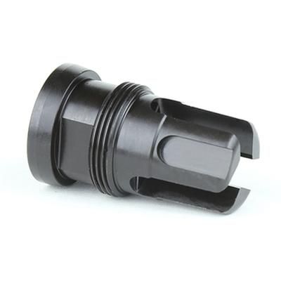 Griffin Armament Taper Mount Minimalist Barrel Flash Hider .45 Cal 5/8x24 Black TMMFH455824