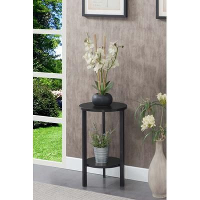 Graystone 24 inch Plant Stand - Convenience Concepts 111254BLBL