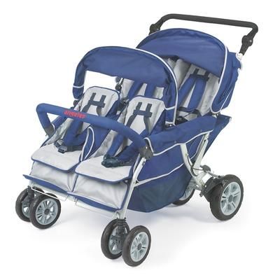 SureStop Folding Commercial Bye-Bye Stroller 4 Passenger - Children's Factory AFB6600