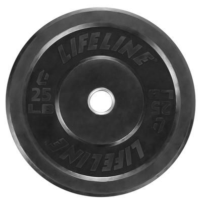 Lifeline Olympic Rubber Bumper Plate