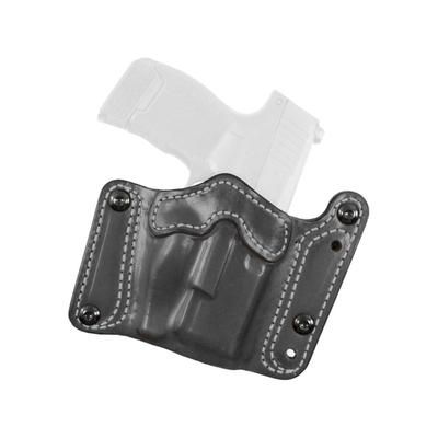 DeSantis Variable GRD OWB Leather Holsters Glock 43 43X Ambidextrous Plain Black 194BJ8BZ0