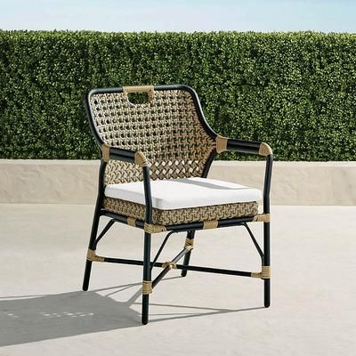 Reeve Dining Replacement Cushions - Dining Sectional, Peacock - Frontgate