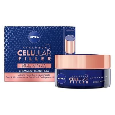 NIVEA - NIVEA HYALURON CELLULAR FILLER CREMA NOTTE ANTI-GRAVITA' Crema notte 50 ml female