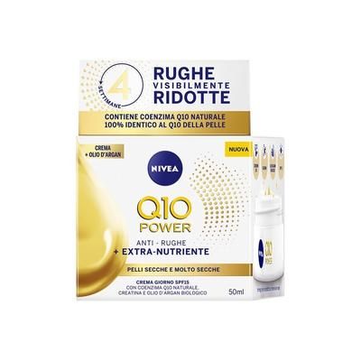 NIVEA - NIVEA Q10 POWER ANTI-RUGHE CREMA GIORNO EXTRA-NUTRIENTE SPF15 Crema antirughe 50 ml female