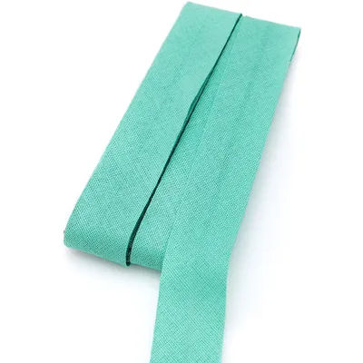 buttinette Biais en coton, menthe, largeur : 2 cm, longueur : 5 m