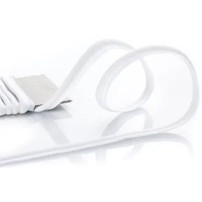 buttinette Passepoil en coton, blanc, 4 mm Ø, 5 m