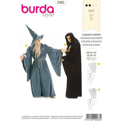 burda Patron 2483 "magicien"