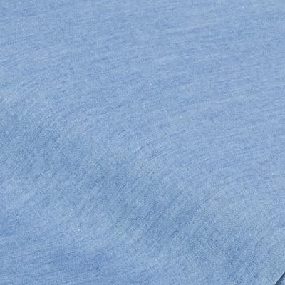 Tissu jean léger (pour chemises) "Lucca", bleu ciel