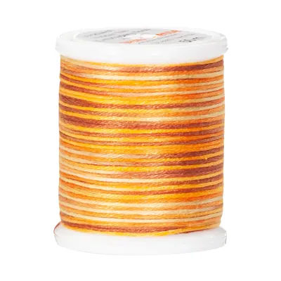 Exclusivité buttinette – Fil à broder multicolore, tons orange