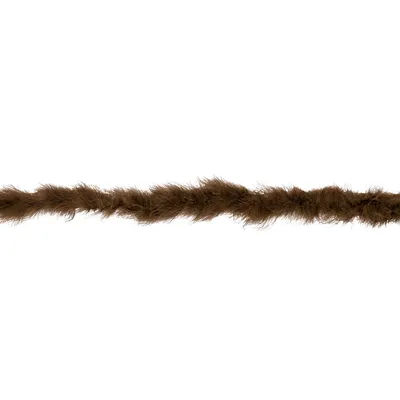 Boa en plumes de marabout, marron, 15 g, 2 m