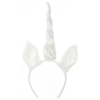 Serre-tête "licorne", blanc