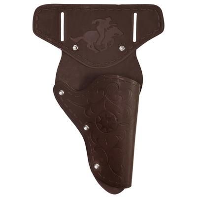 Porte-revolver, marron