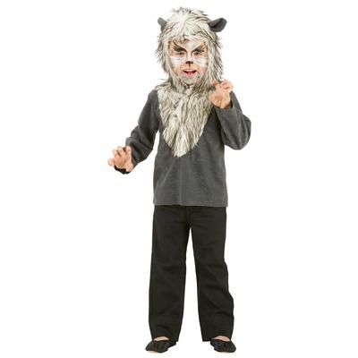Haut "loup" pour enfant, gris