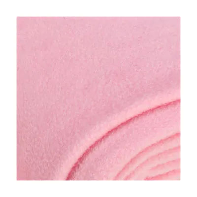 Tissu polaire, rose pâle