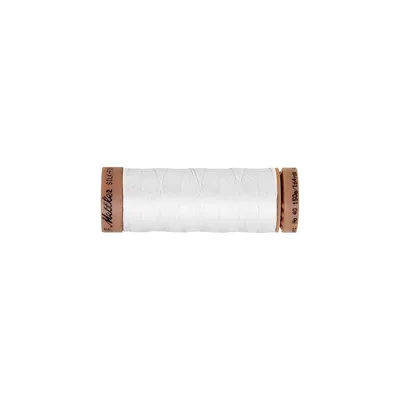 Mettler Silk Finish Cotton - Fil pour machine à coudre, blanc, grosseur : 40, 150 m