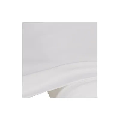 Tissu jersey de coton "casual" avec élasthanne, blanc