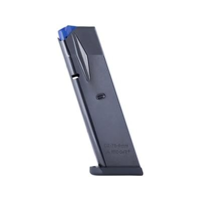 Mec-Gar Competition CZ Pistol Magazines 9mm Luger 10 Rounds Black MGCZ7510B-10RD