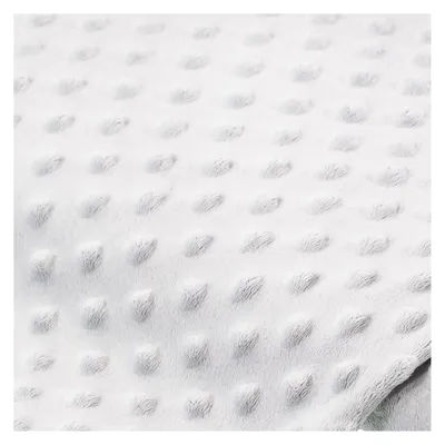 Tissu polaire à nopes "Minky", gris