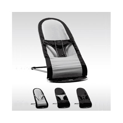 BabyBjrn Babysitter Balance in Black Silver