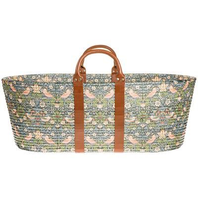 DockATot Dream Weaver Moses Basket - Strawberry Thief