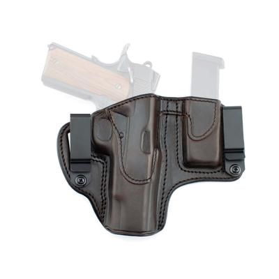 Texas 1836 KYDEX The Appendix - Dual Clip IWB Holster w/ Magazine Carrier Right Hand Glock 26 Subcompact Springfield Armory XD Sub-Compact With No