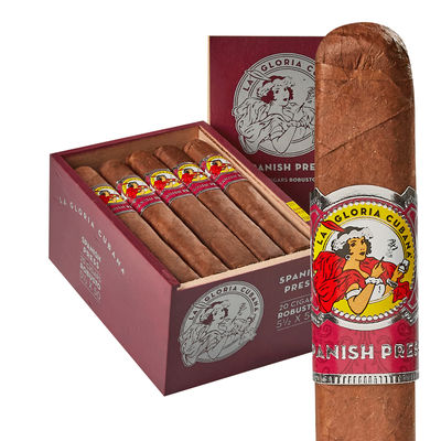 La Gloria Cubana Spanish Press Robusto - Box of 20