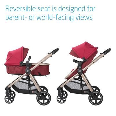 Maxi-Cosi Zelia 2 Travel System - Radish Ruby