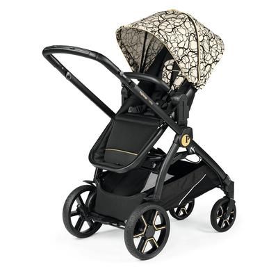 Peg Perego YPSI Single-to-Double Stroller - Graphic Gold
