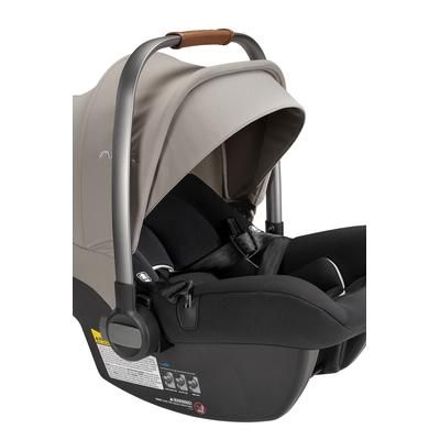 Nuna PIPA Lite R Lightweight Infant Car Seat + RELX Base with Load Leg - Timber