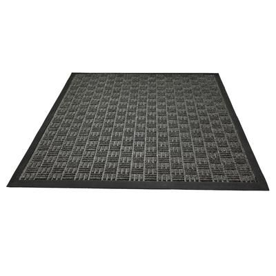 "Doortex Ribmat Charcoal Heavy Duty Door Mat - 24" x 36" - Floortex FR46090FPRGR"