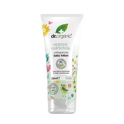 Dr. Organic - Organic Calendula Baby - Lozione Corpo Crema e olio neonato 200 ml unisex