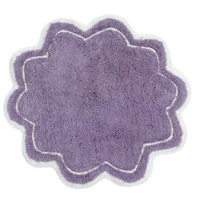 Allure Round Bah Rug Collection by Home Weavers Inc in Purple (Size 30" ROUND)